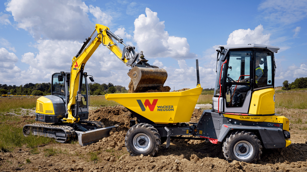 Miniescavatore e dumper Wacker Neuson
