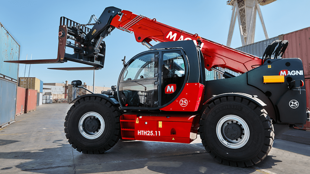 Sollevatore telescopico Magni.